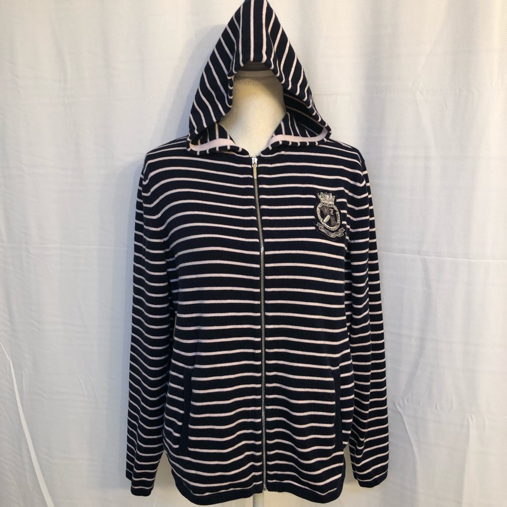 Ralph Lauren women’s hooded sweater jacket size XL